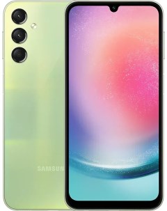 Смартфон Galaxy A24 SM A245F DSN 4GB 128GB светло зеленый Samsung