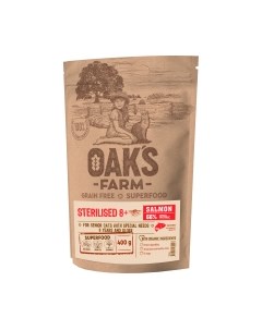 Сухой корм для кошек Oak's farm