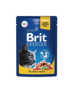 Влажный корм для кошек Brit