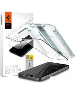 Защитное стекло Glass TR EZ Fit FC для iPhone 15 Pro Max AGL06879 Spigen