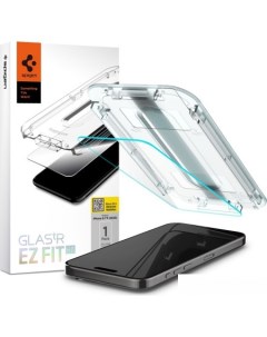 Защитное стекло Glass TR EZ Fit для iPhone 15 Pro AGL06898 Spigen