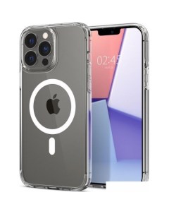 Чехол для телефона Ultra Hybrid Mag (MagFit) для iPhone 13 Pro Max ACS03210 (белый) Spigen