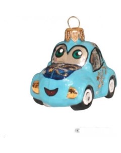 Елочная игрушка Машинка 200 038 6 голубой Orbital
