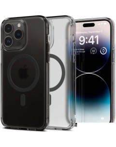 Чехол для телефона Ultra Hybrid (MagFit) для iPhone 14 Pro ACS05586 (затемненный) Spigen