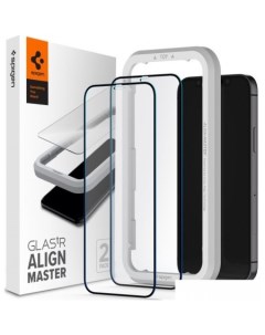 Защитное стекло ALM Glas FC для iPhone 12/iPhone 12 Pro AGL01802 (2шт) Spigen