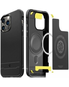 Чехол для телефона Rugged Armor MagFit для iPhone 14 Pro ACS04956 черный Spigen