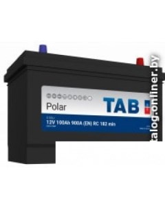 Автомобильный аккумулятор Polar Blue 100 А ч 121100 Tab