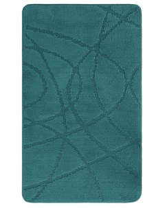 Коврик для ванной комнаты STANDART 60X100 CROSS 5506 DARK TURQUOISE Gokyildiz