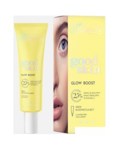 Крем для лица Good Skin Glow Boost с гликолевой кислотой витамином С 50 мл Bielenda