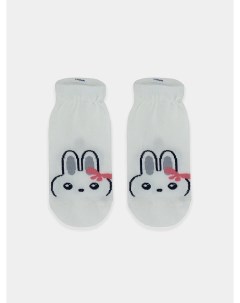 Носки детские белые с рисунком в виде зайца Mark formelle
