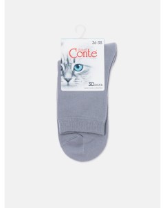 Носки женские ELEGANT 3DSOCKS 24С-3СП, р.25-27, 000 серый Conte