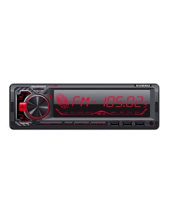 Автомагнитола бездисковая SM CCR3182FB черный Soundmax