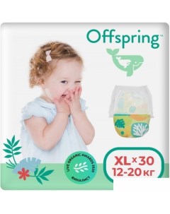 Трусики подгузники XL 12 20кг Лес 30 шт Offspring