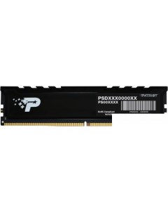 Оперативная память Signature Premium 8ГБ DDR5 4800МГц PSP58G480041H1 Patriot