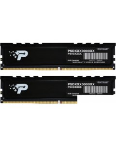 Оперативная память Signature Premium 2x16ГБ DDR5 5600МГц PSP532G5600KH1 Patriot