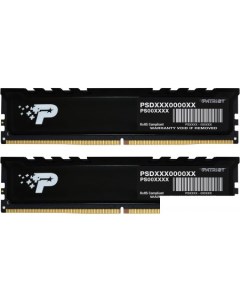 Оперативная память Signature Premium 2x16ГБ DDR5 4800МГц PSP532G4800KH1 Patriot