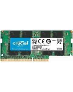 Оперативная память Basics 4GB DDR4 SODIMM PC4 21300 CB4GS2666 Crucial