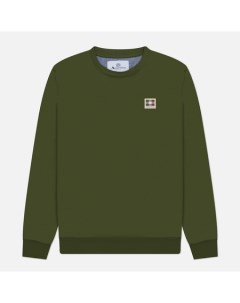 Мужская толстовка Active Club Check Patch Crew Neck Aquascutum