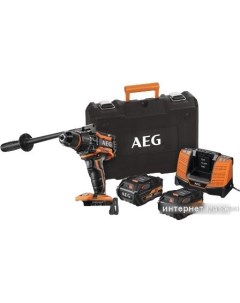 Ударная дрель шуруповерт BSB 18BL LI 602C 4935464100 с 2 мя АКБ 6 Ач кейс Aeg powertools