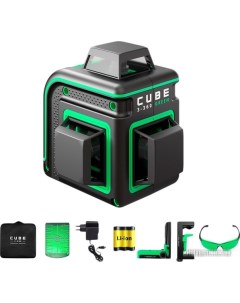 Лазерный нивелир Cube 3 360 Green Home Edition А00566 Ada instruments