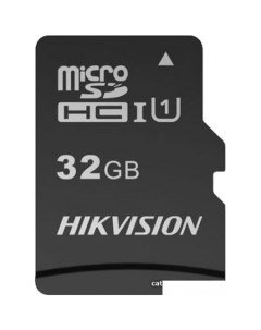 Карта памяти microSDHC HS-TF-C1(STD)/32G/Adapter 32GB (с адаптером) Hikvision