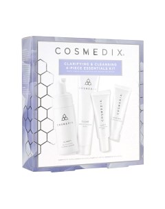 Набор косметики для лица Cleansing Clarifying EU KIT для жирной кожи склонной к акне Cosmedix