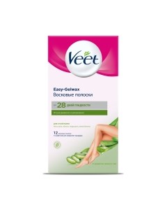 Восковые полоски Veet