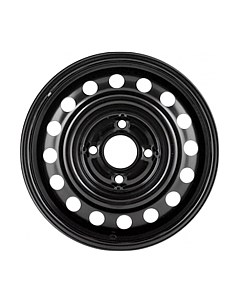 Штампованный диск 7845T 16x6.5" 4x108мм DIA 65.1мм ET 27мм Black Trebl