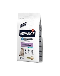 Сухой корм для кошек Sterilized Hairball Advance