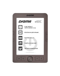 Электронная книга E60C Digma