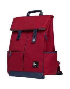 Городской рюкзак Colleage Leisure Backpack темно красный 90 ninetygo