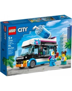 Конструктор City 60384 Фургон для шейков Пингвин Lego