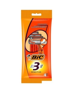 Бритвенный станок Sensitive 3 4 шт Bic