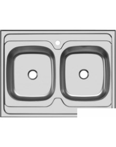 Кухонная мойка Стандарт STM800 600 20 6C 3C Ukinox