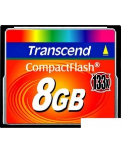 Карта памяти 133x CompactFlash 8 Гб TS8GCF133 Transcend