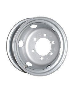 Штампованный диск TC1607C 16x5.5" 6x170мм DIA 130мм ET 106мм Silver Asterro