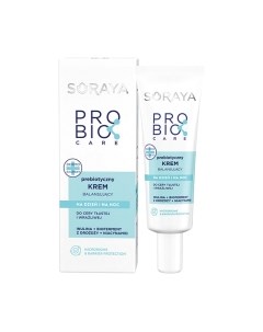 Крем для лица Probio Care Пребиотический для жирной и чувствительной кожи Soraya