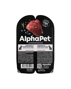 Влажный корм для собак Alphapet