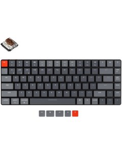 Беспроводная клавиатура K3 V2 RGB K3 B3 RU Gateron Low Profile Brown Keychron