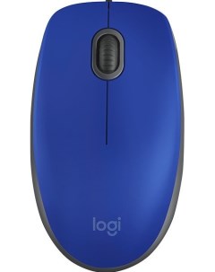 Мышь M110 Silent синий Logitech