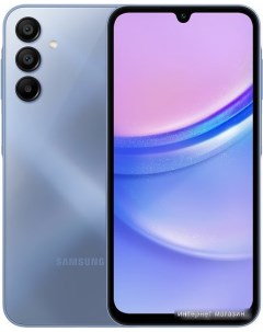 Смартфон Galaxy A15 4GB 128GB синий без Pay Samsung