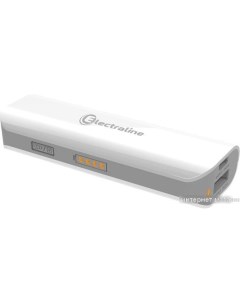 Портативное зарядное устройство 500331 2600mAh белый Electraline