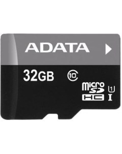 Карта памяти A Data Premier microSDHC UHS I Class 10 32GB AUSDH32GUICL10 R Adata