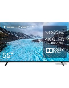 Телевизор Smart 55QLED680UHDW Techno