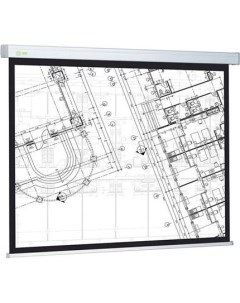 Проекционный экран Wallscreen CS PSW 104x186 Cactus