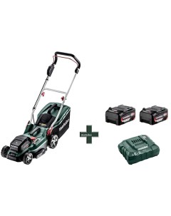 Газонокосилка аккумуляторная RM 36 18 LTX BL 36 T0525 с 2 мя АКБ Metabo