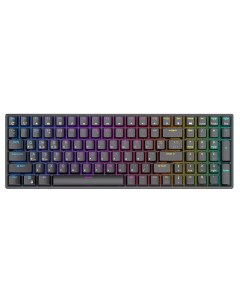 Клавиатура RK100 Black USB/2.4 GHz/Bluetooth, RGB Royal kludge