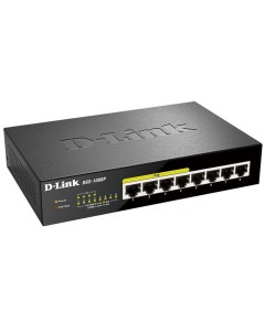 Коммутатор DGS 1008P E1A D-link