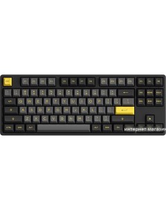 Клавиатура 5087B Plus Black Gold Cream Yellow V3 Akko