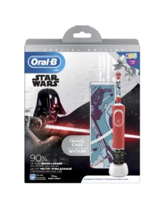 Электрическая зубная щетка Kids StarWars D100 413 2KX Oral-b